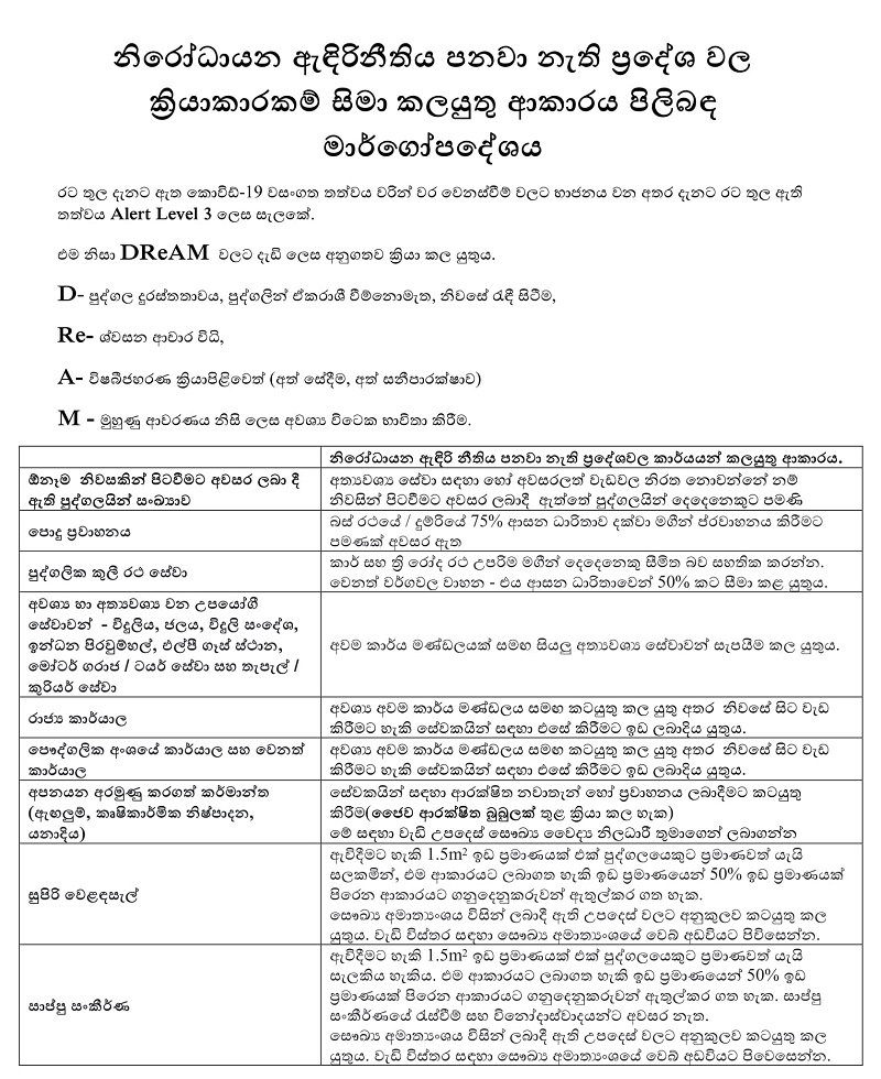 Guidelines Sinhala 1