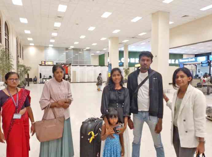ඊශ්‍රායලයේදි අතරමං වූ තරුණයා පවුලේ ඥාතීන්ට භාර දෙයි
