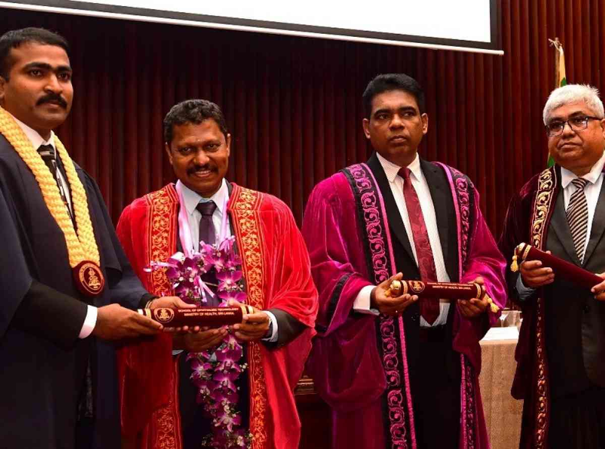 පරිපූරක අක්ෂි තාක්ෂණවේදීන් සඳහා උසස් ඩිප්ලෝමා උපාධි ප්‍රදානය කෙරේ