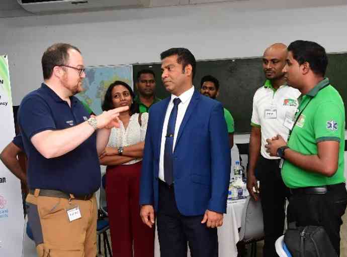 1990 සුවසැරිය පදනමේ වෛද්‍ය තාක්ෂණික ශිල්පීන්ගේ කුසලතා වර්ධනයට විශේෂ පුහුණුවක්