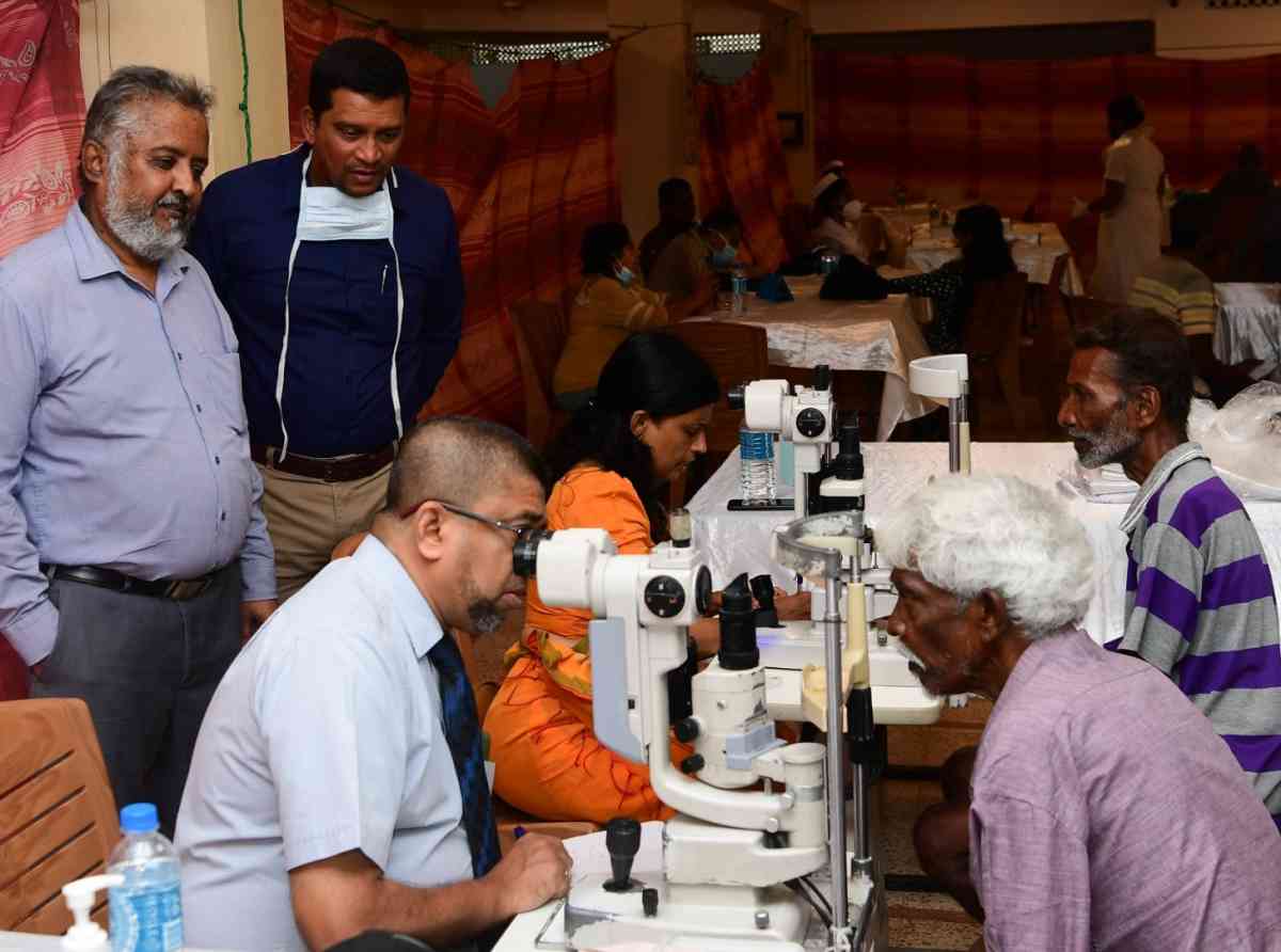 කොළඹ නගරයේ භාණ්ඩ ප්‍රවාහනය සදහා කම්කරු වෘත්තියේ යෙදෙන්නන් (නාටාමිවරුන්) වෙනුවෙන් විශේෂ සෞඛ්‍ය සායනයක්