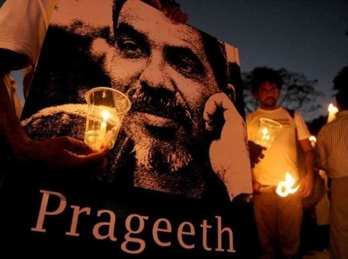 පිළිතුරු නොමැතිව දහසය වසරක්: ප්‍රගීත් එක්නැලිගොඩ නඩුවේ යුක්තිය උදෙසා කරන නොනිමි සටන - ලයනල් බෝපගේ