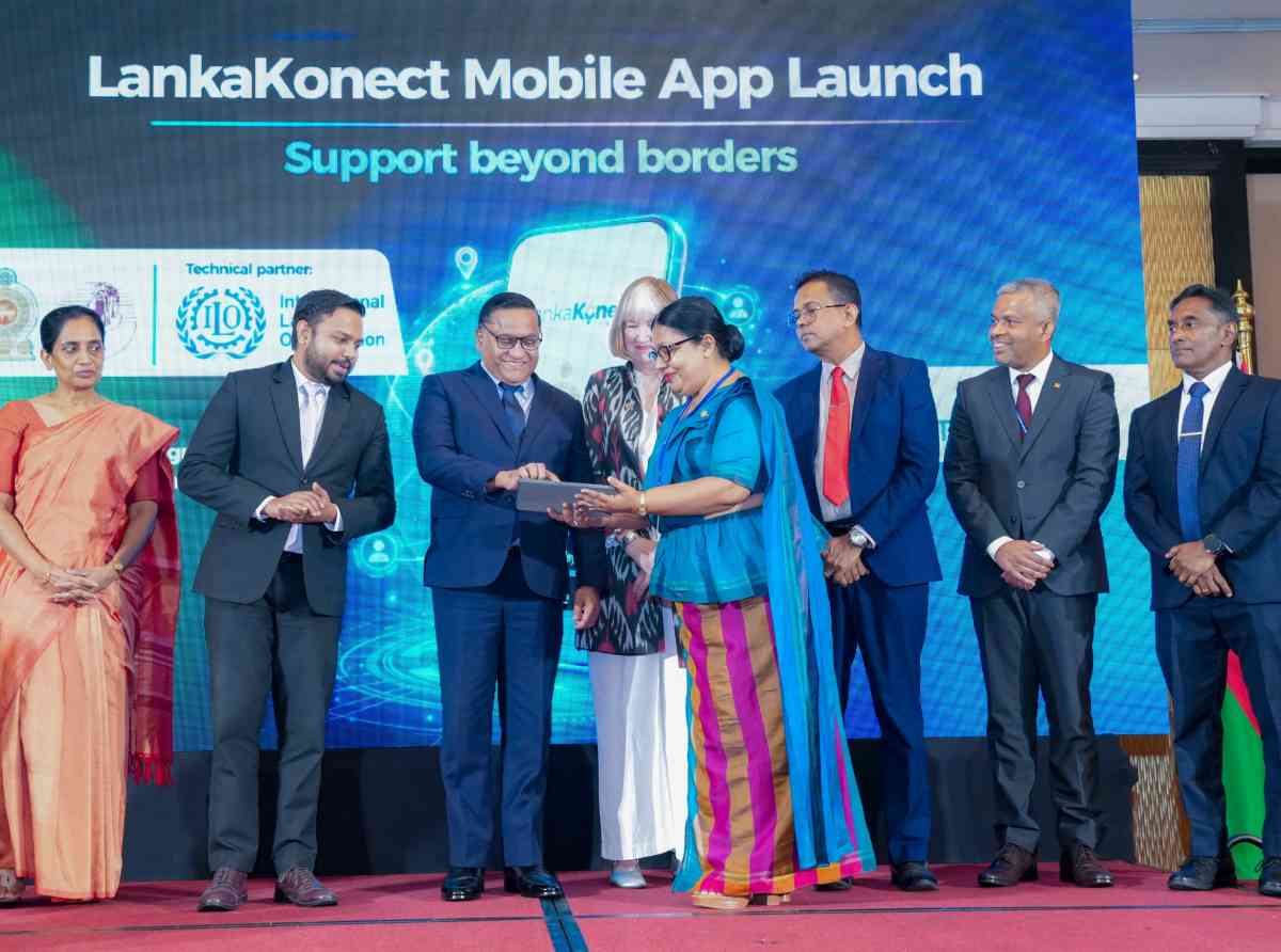 විදෙස්ගත ශ්‍රි ලාංකිකයින්ගේ පැමිණිලි කළමනාකරණයට LankaKonect Mobile App එක හඳුන්වා දෙයි
