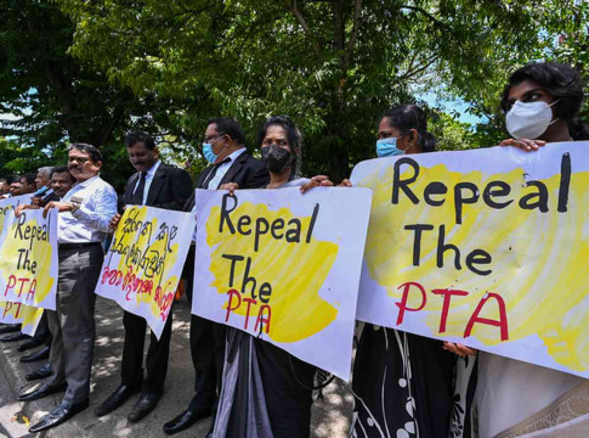 'ත්‍රස්තවාදයෙන් රාජ්‍යය ආරක්ෂා කිරීම' සඳහා වන නව පනත් කෙටුම්පතකට කැබිනට් අනුමැතිය